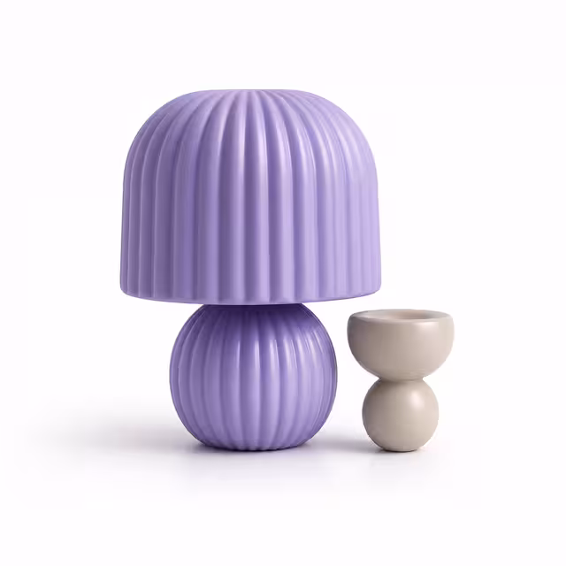 Ribbed lamp STL